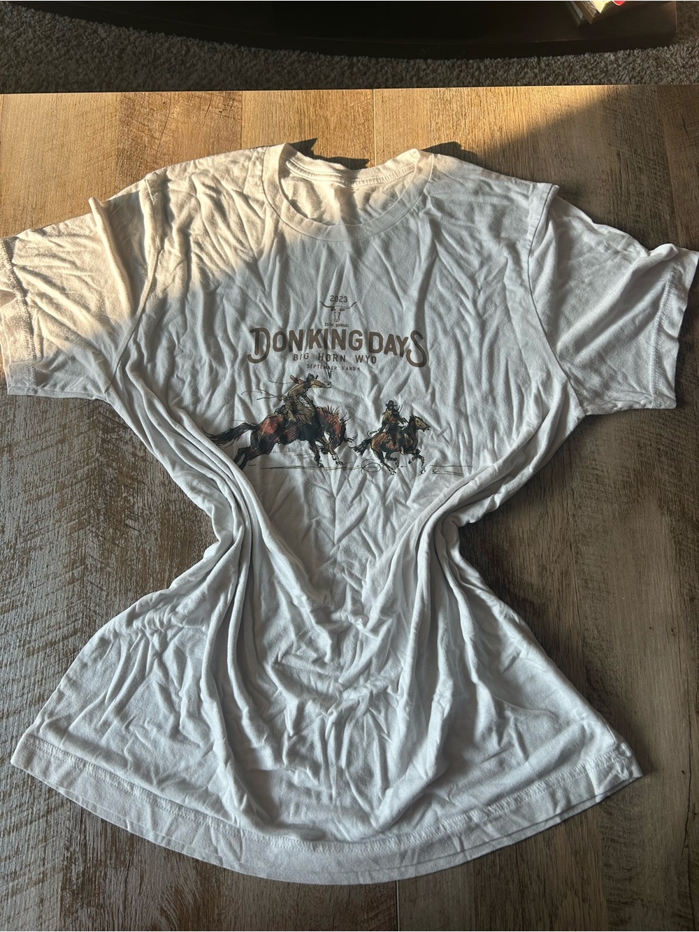 White Graphic Men’s T‑Shirt